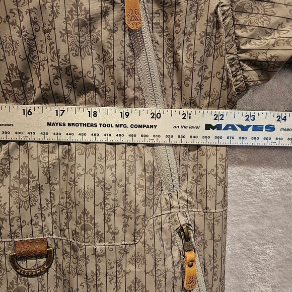 Allyance against the grain windbreaker waterproof Womens L Gray Infantry light - Picture 4 of 16